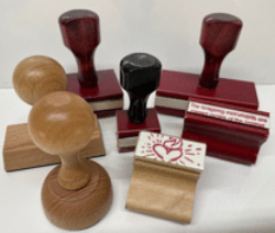 Wood Hand Stamps